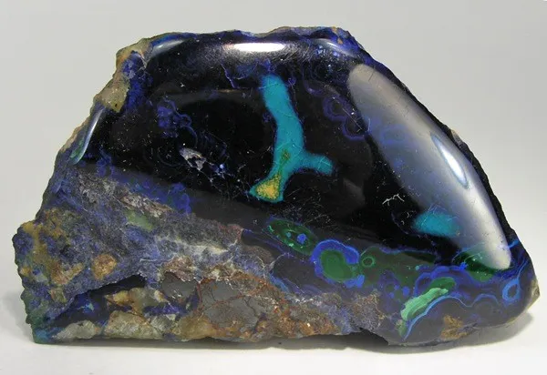 Azurite, Chrysocolla, Malachite - image 1