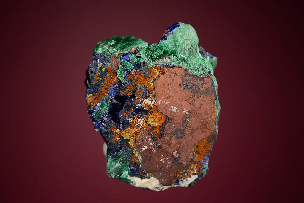 Azurite coating Malachite after Azurite - image 4
