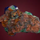 Azurite coating Malachite after Azurite - image 2