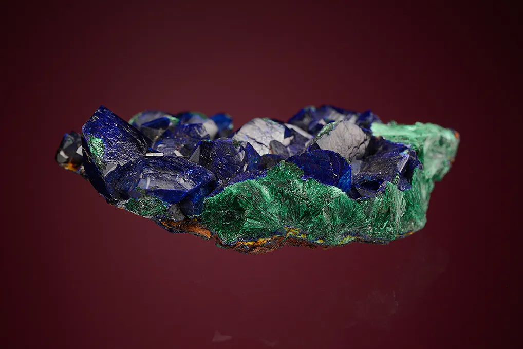 Azurite coating Malachite after Azurite - image 3