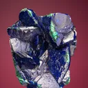 Azurite coating Malachite after Azurite - image 1