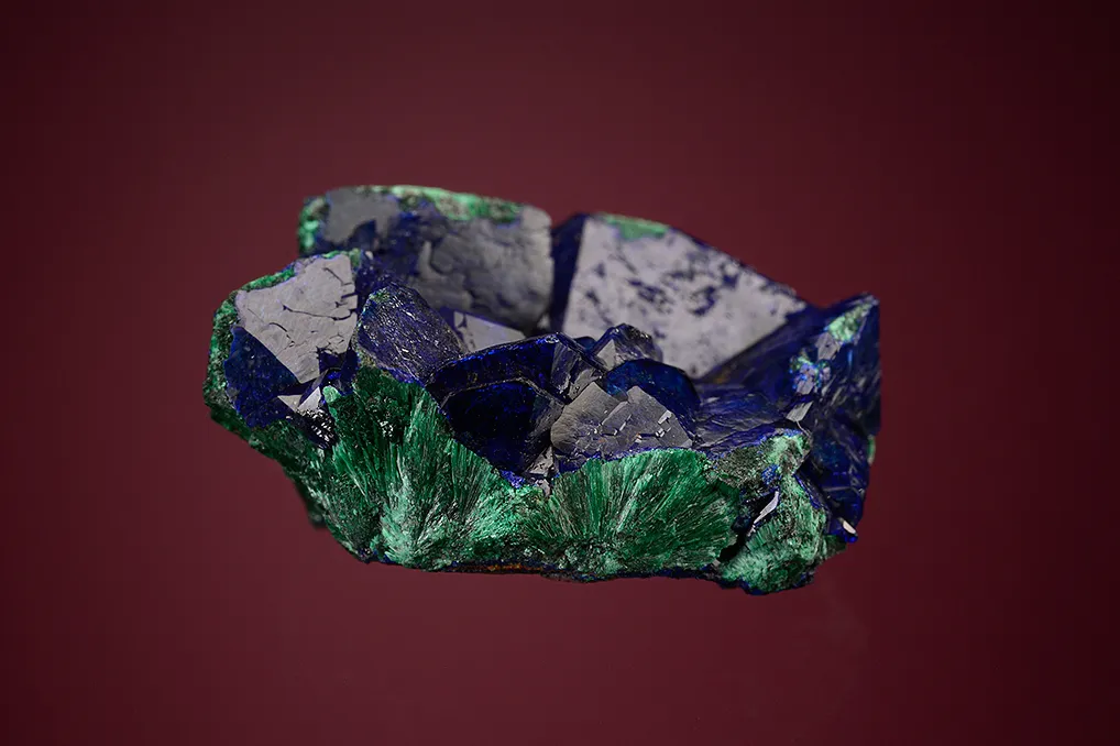 Azurite coating Malachite after Azurite - image 2