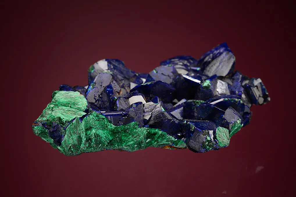 Azurite coating Malachite after Azurite - image 4