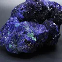 Azurite crystal cluster with Malachite - image 2