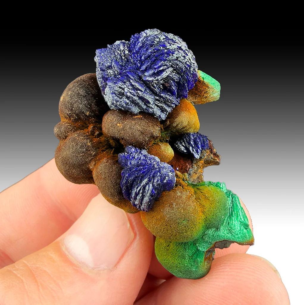 Azurite from Bisbee, Cochise County, Arizona, USA image