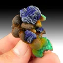 Azurite from Bisbee, Cochise County, Arizona, USA - image 1