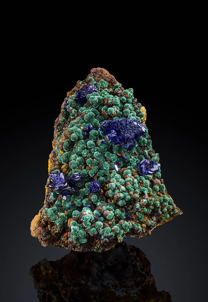 Azurite from Bisbee, Cochise County, Arizona, USA image