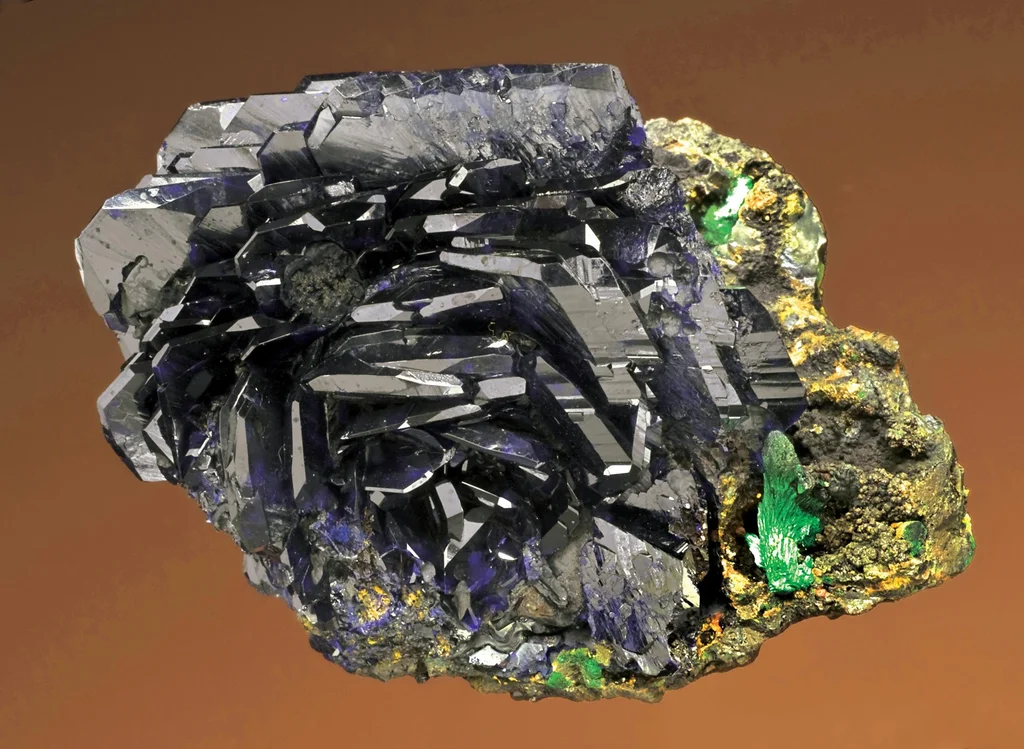 Azurite from Bisbee, Cochise County, Arizona, USA image