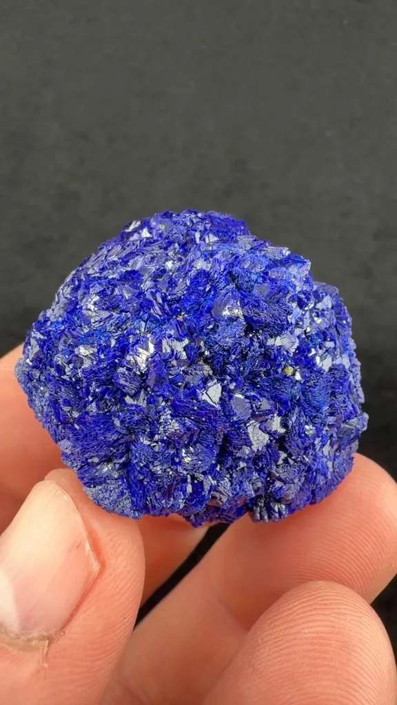 Azurite from Blue Grotto Prospect, La Sal Mountains, San Juan County, Utah, USA - image 2