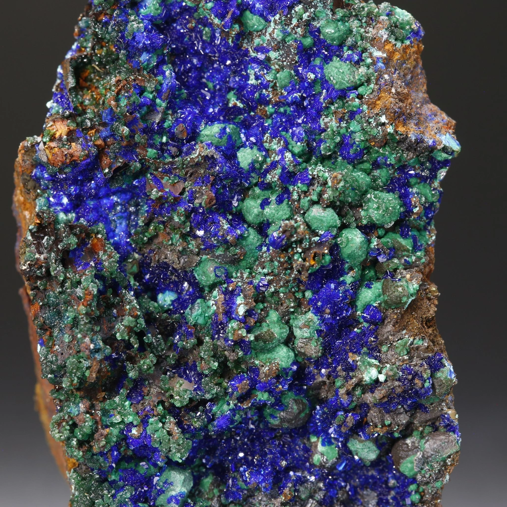 Azurite from Christiana Mine, Attica, Greece - image 4