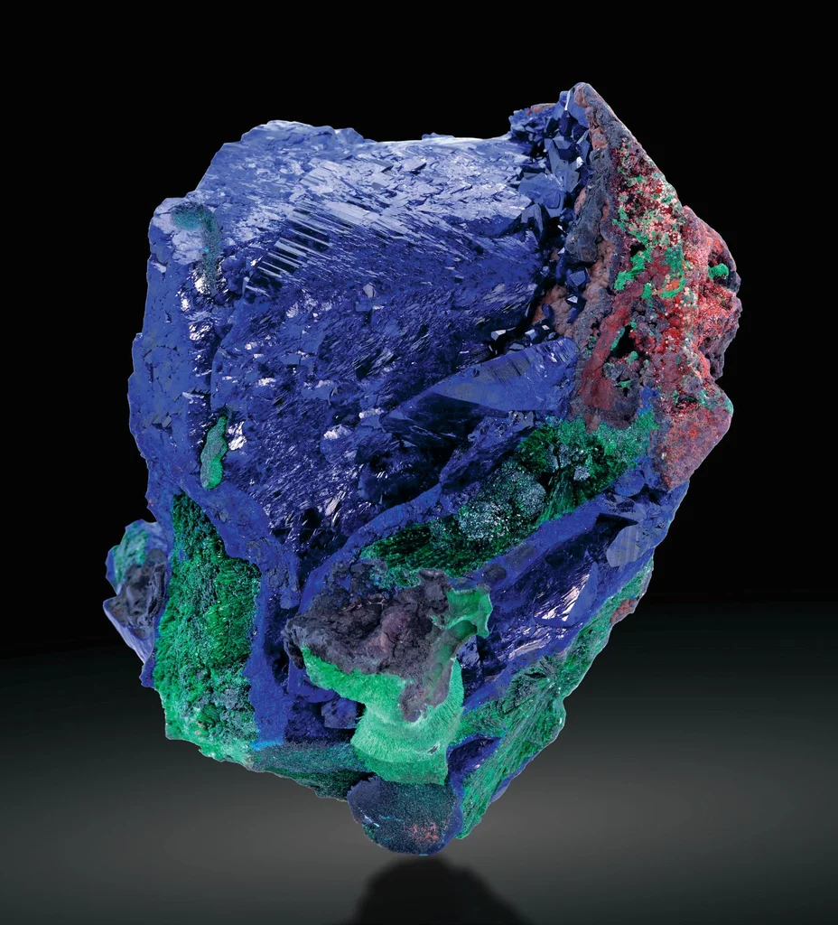 Azurite from Czar Mine, Copper Queen Mine, Arizona, USA image