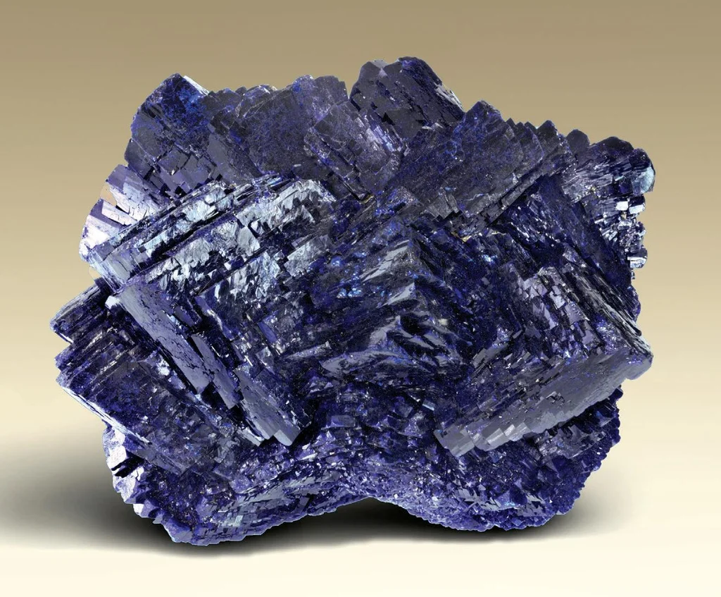 Azurite from Czar Mine, Copper Queen Mine, Arizona, USA image