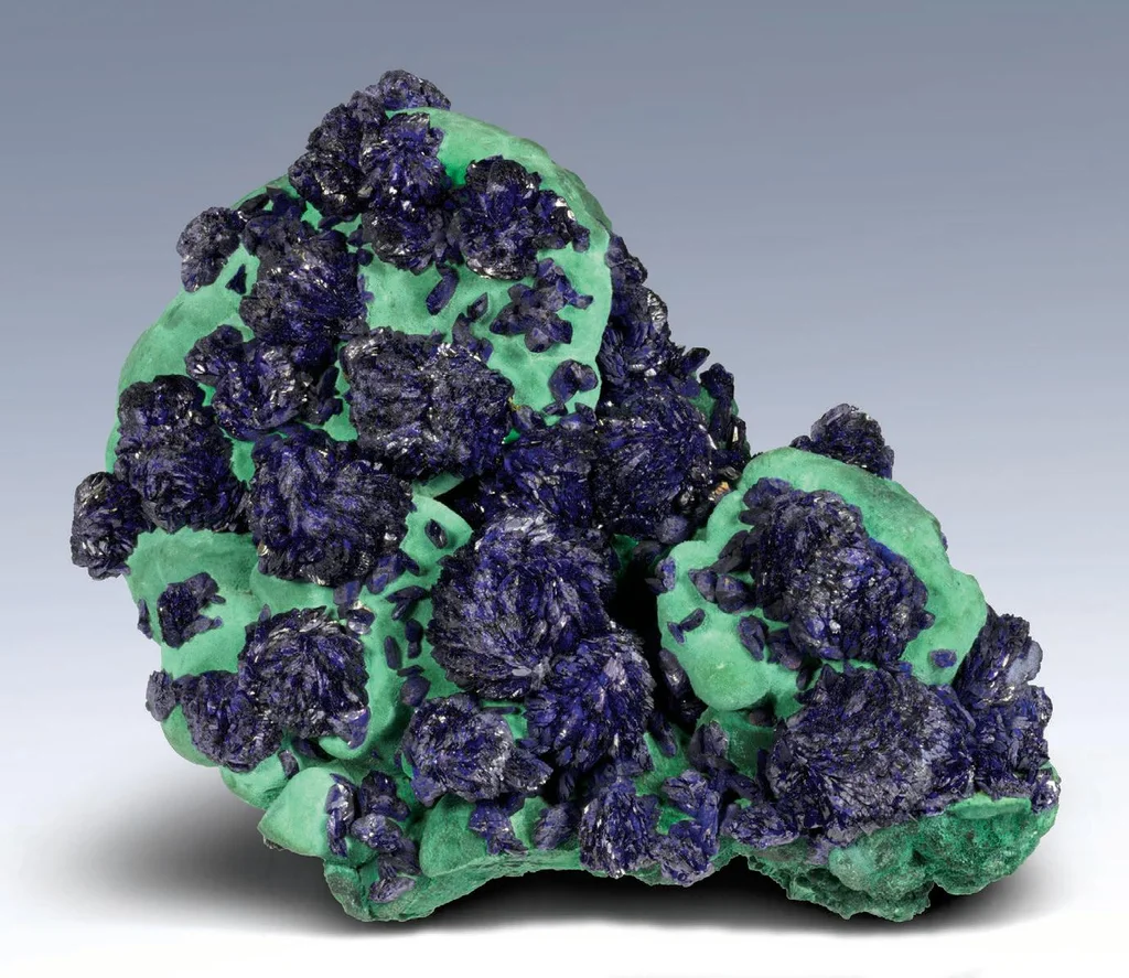 Azurite from Czar Mine, Copper Queen Mine, Arizona, USA image