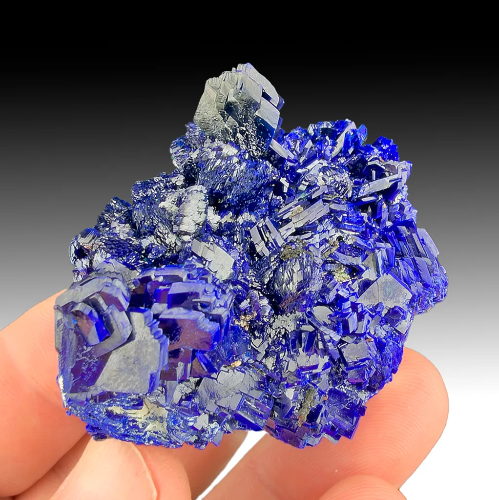 Azurite from Drâa-Tafilalet Region, Morocco image