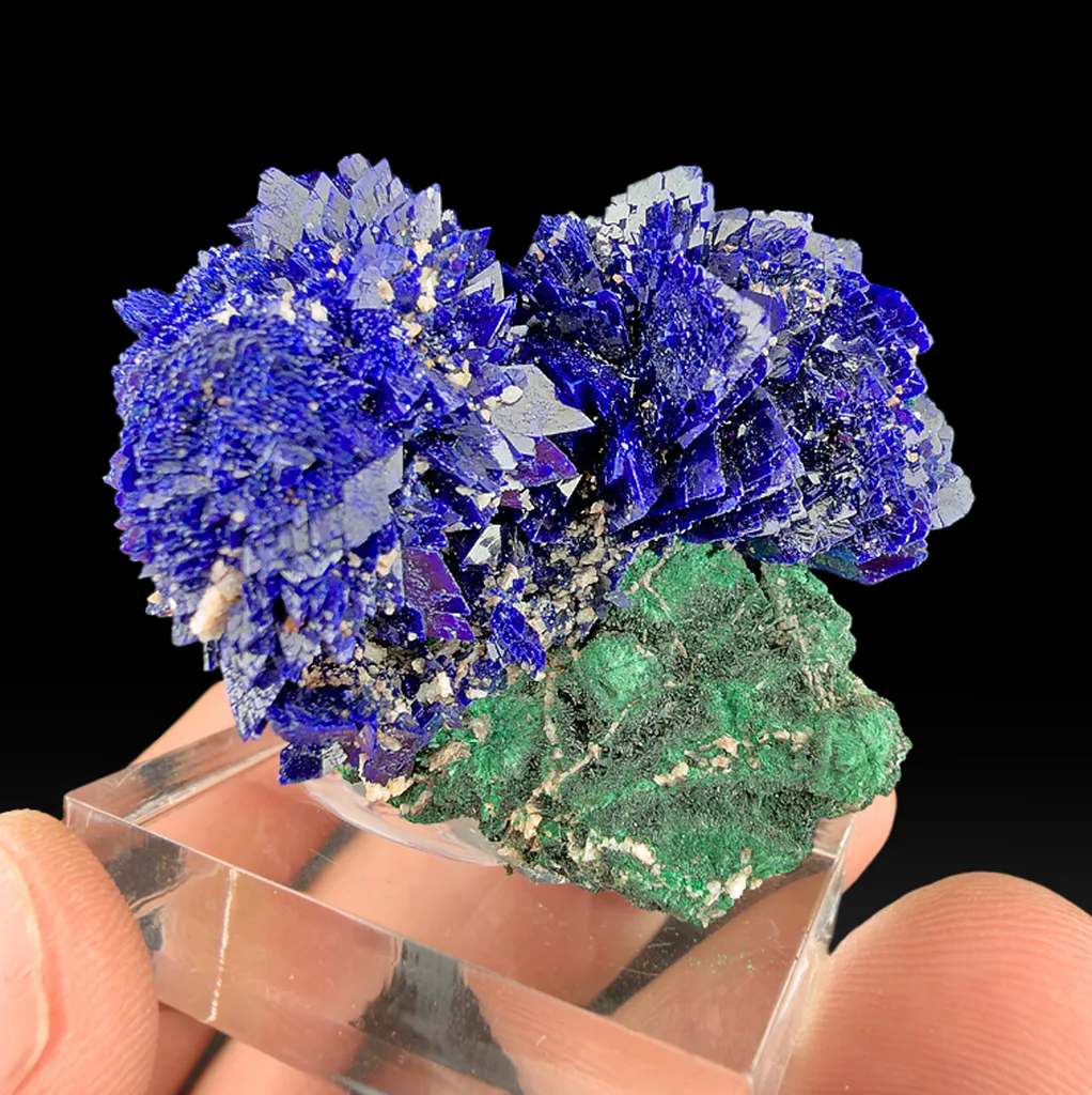 Azurite from Drâa-Tafilalet Region, Morocco image