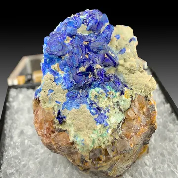 Azurite from Grand Reef Mine, Arizona, USA