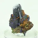 Azurite from Greece, Attica, Christiana Mine - image 4