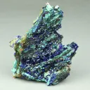 Azurite from Greece, Attica, Christiana Mine - image 1