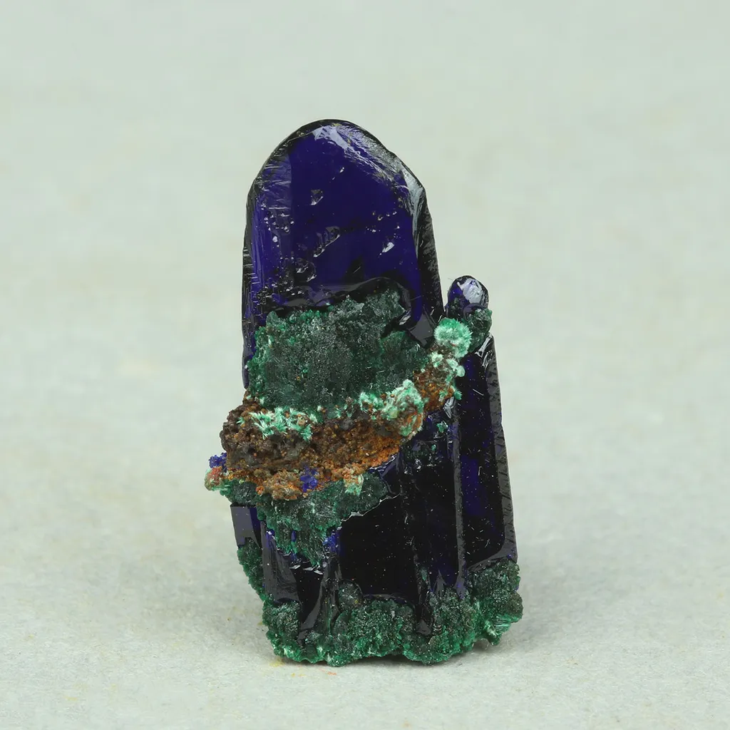 Azurite from Greece, Attica, Christiana Mine image