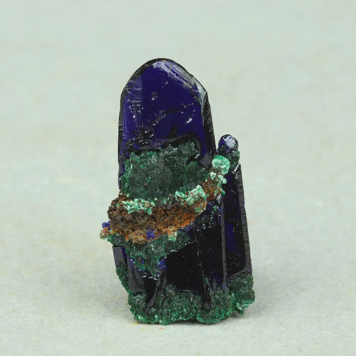 Azurite from Greece, Attica, Christiana Mine - image 1