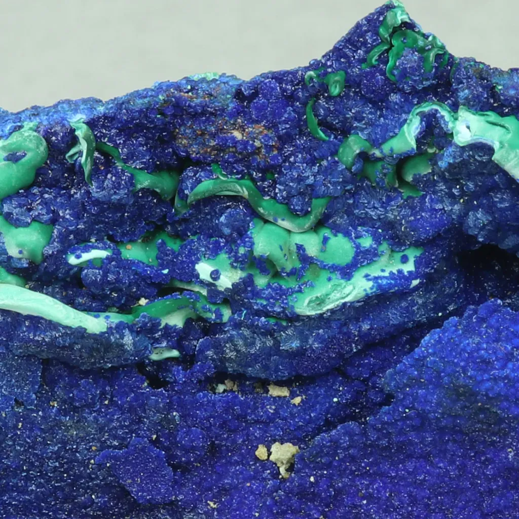 Azurite from Greece, Attica, Christiana Mine - image 2