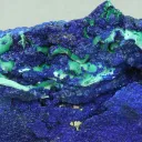 Azurite from Greece, Attica, Christiana Mine - image 2