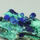 Azurite from Greece, Attica, Christiana Mine - image 1