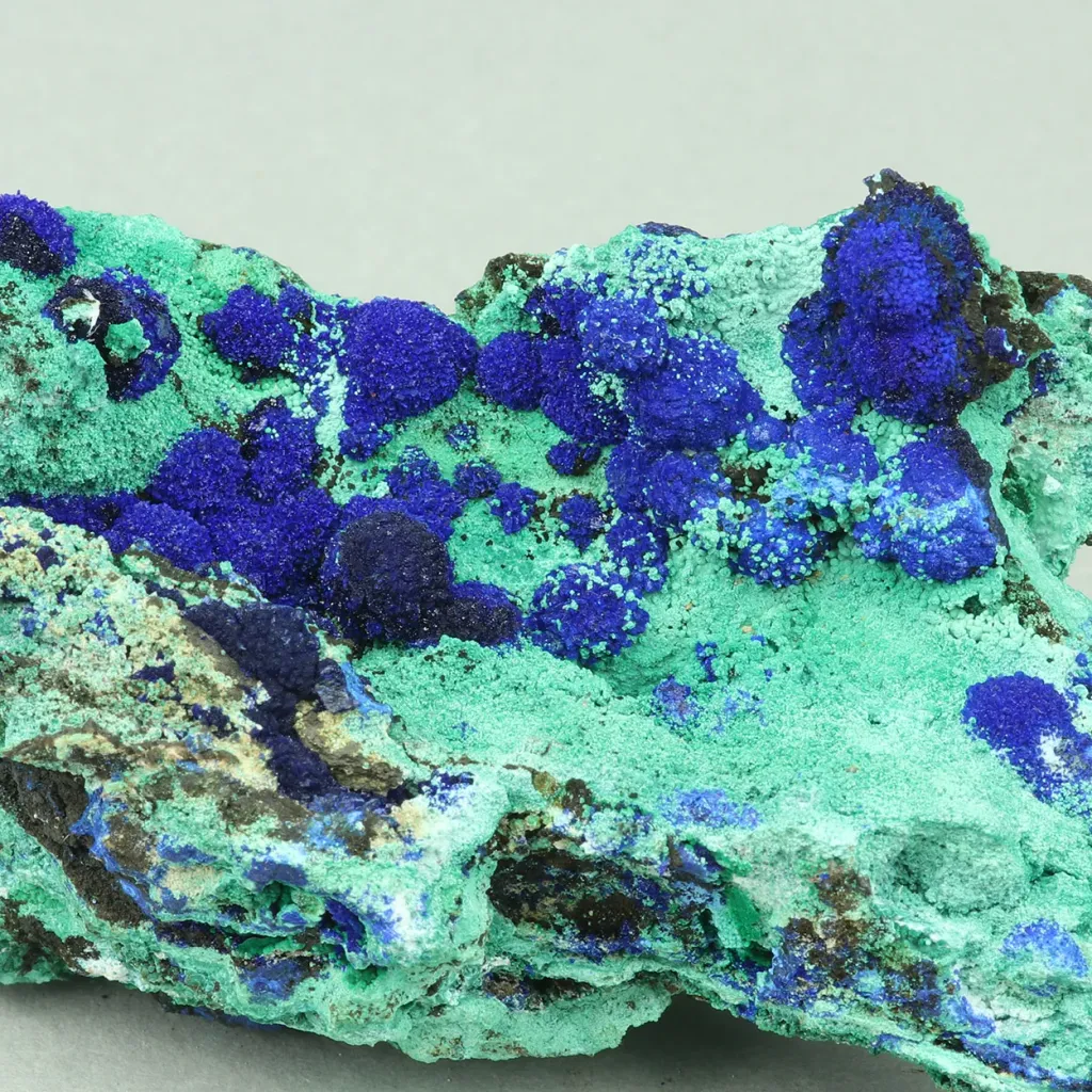 Azurite from Greece, Attica, Christiana Mine - image 2