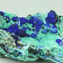 Azurite from Greece, Attica, Christiana Mine - image 2