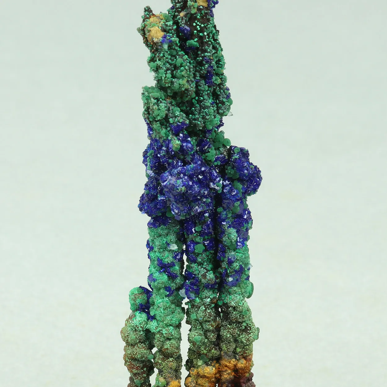 Azurite from Greece, Attica, Christiana Mine - image 3