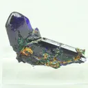 Azurite from Greece, Attica, Christiana Mine - image 2