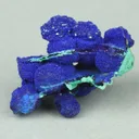 Azurite from Greece, Attica, Christiana Mine - image 1