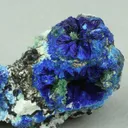 Azurite from Greece, Attica, Christiana Mine - image 3