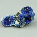 Azurite from Greece, Attica, Christiana Mine - image 2