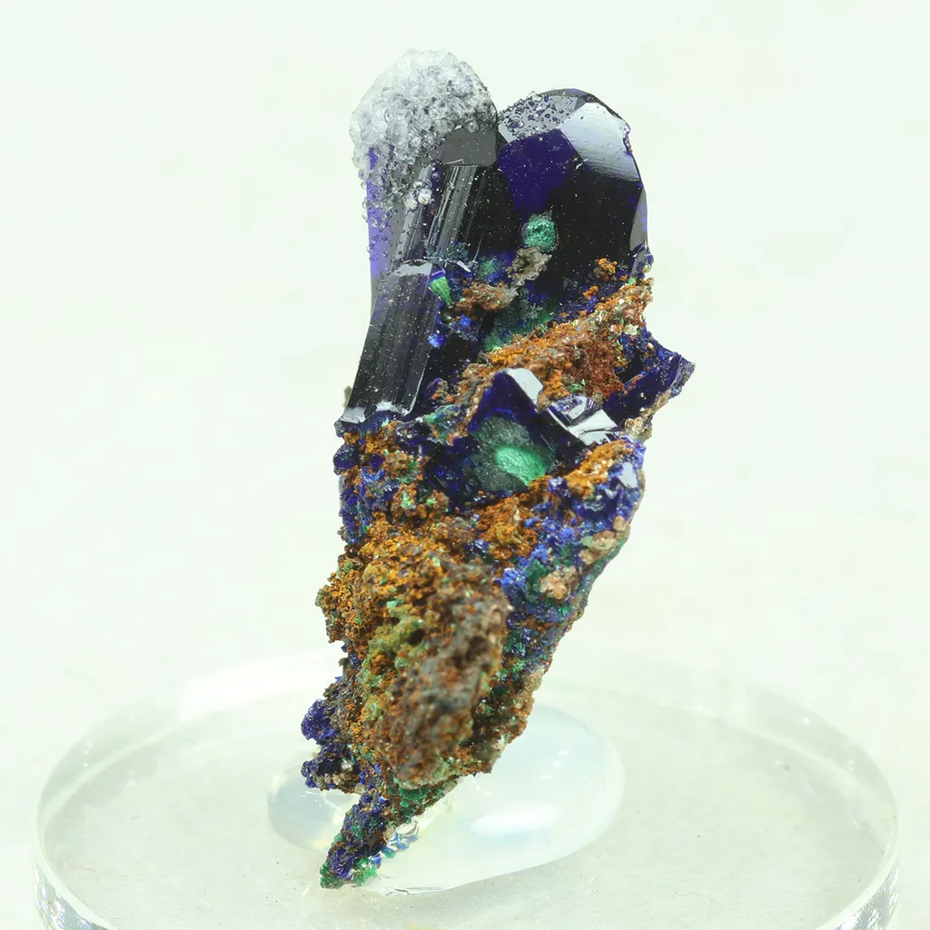 Azurite from Greece, Attica, Christiana Mine - image 2