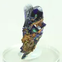 Azurite from Greece, Attica, Christiana Mine - image 2