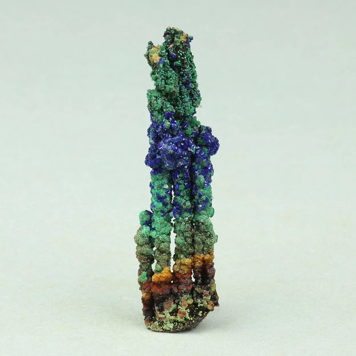 Azurite from Greece, Attica, Christiana Mine - image 2