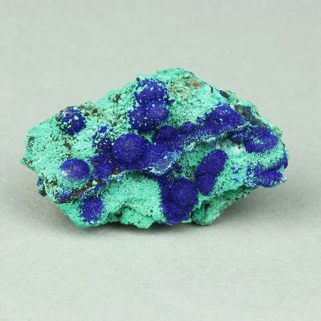 Azurite from Greece, Attica, Christiana Mine - image 2