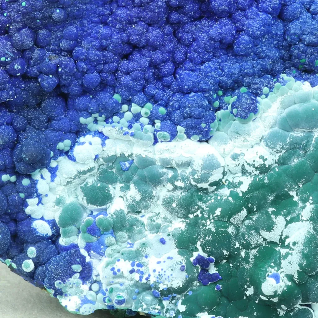 Azurite from Greece, Attica, Christiana Mine - image 3