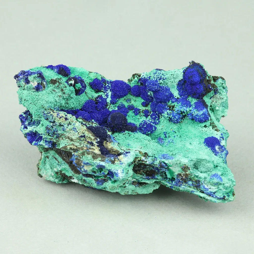 Azurite from Greece, Attica, Christiana Mine image