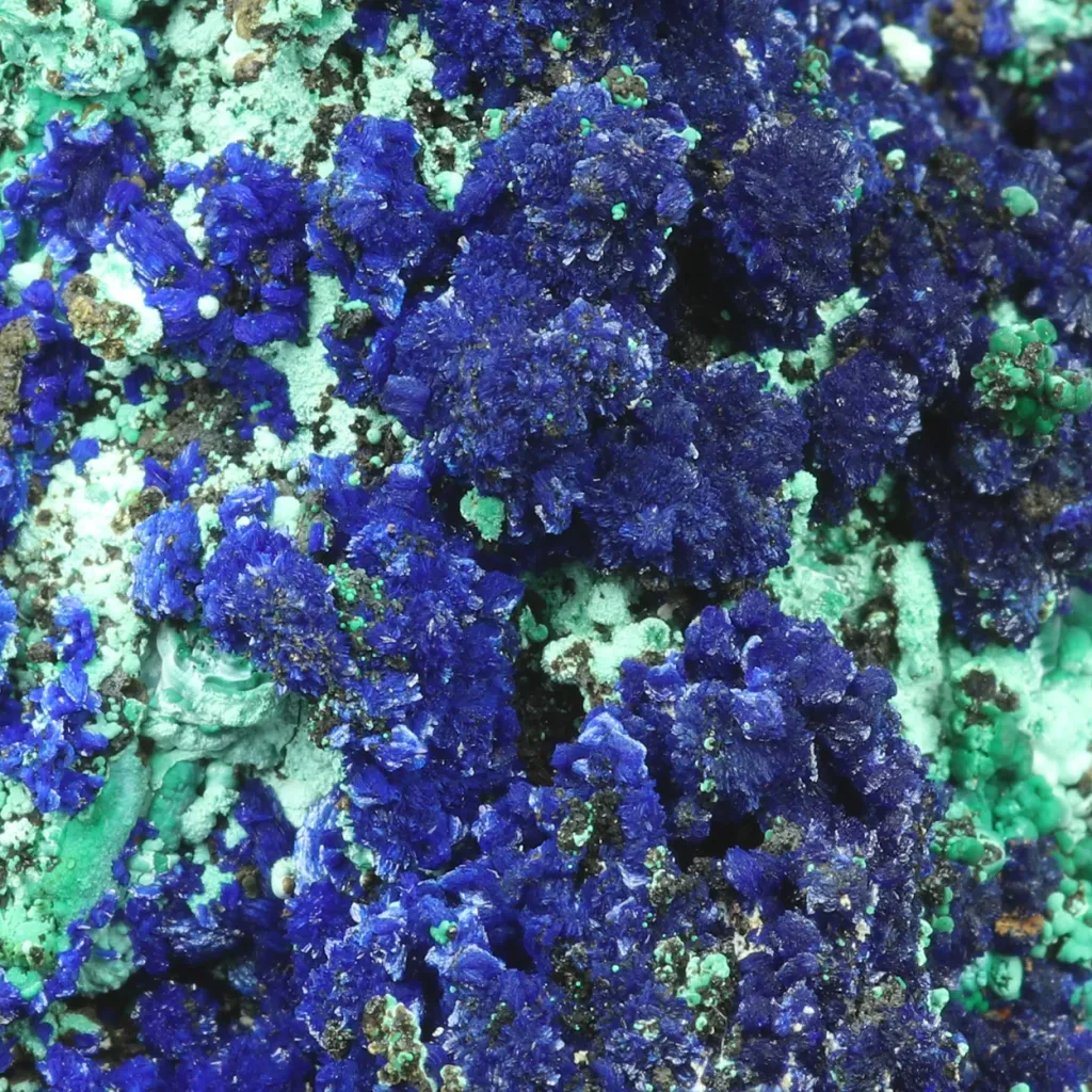 Azurite from Greece, Attica, Christiana Mine - image 4