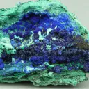 Azurite from Greece, Attica, Christiana Mine - image 1