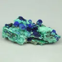 Azurite from Greece, Attica, Christiana Mine - image 2