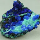 Azurite from Greece, Attica, Christiana Mine - image 2