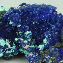 Azurite from Greece, Attica, Christiana Mine - image 2