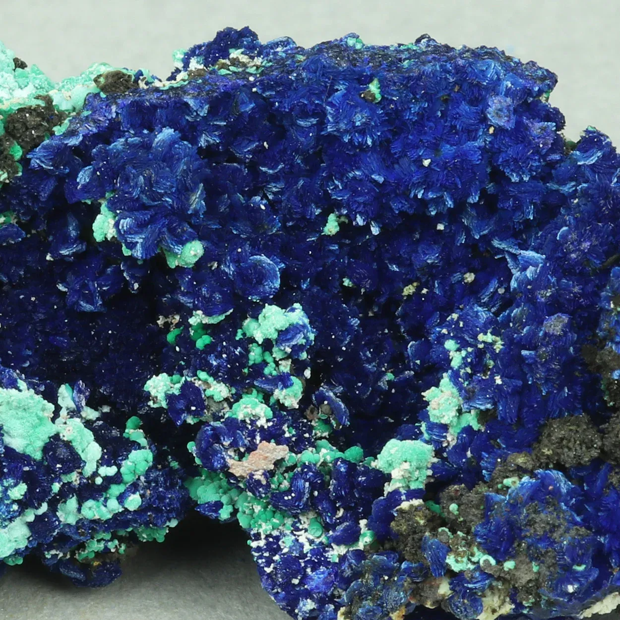 Azurite from Greece, Attica, Christiana Mine - image 2