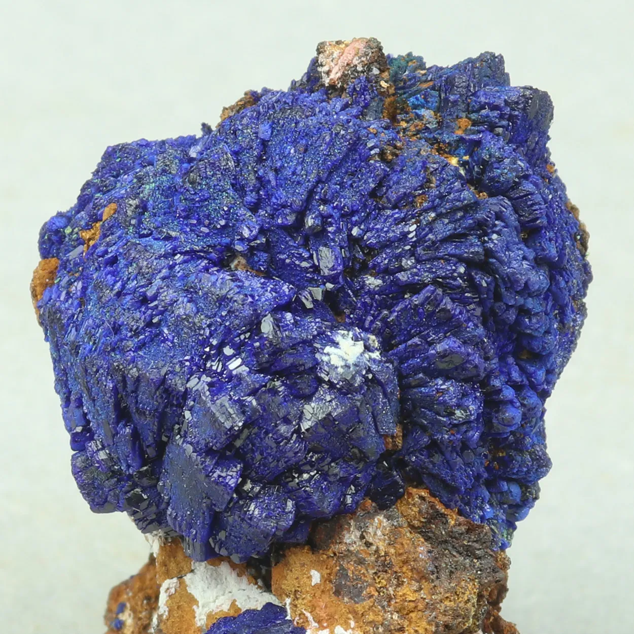 Azurite from Greece, Attica, Christiana Mine - image 2