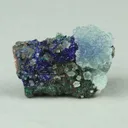 Azurite from Greece, Attica, Christiana Mine - image 3