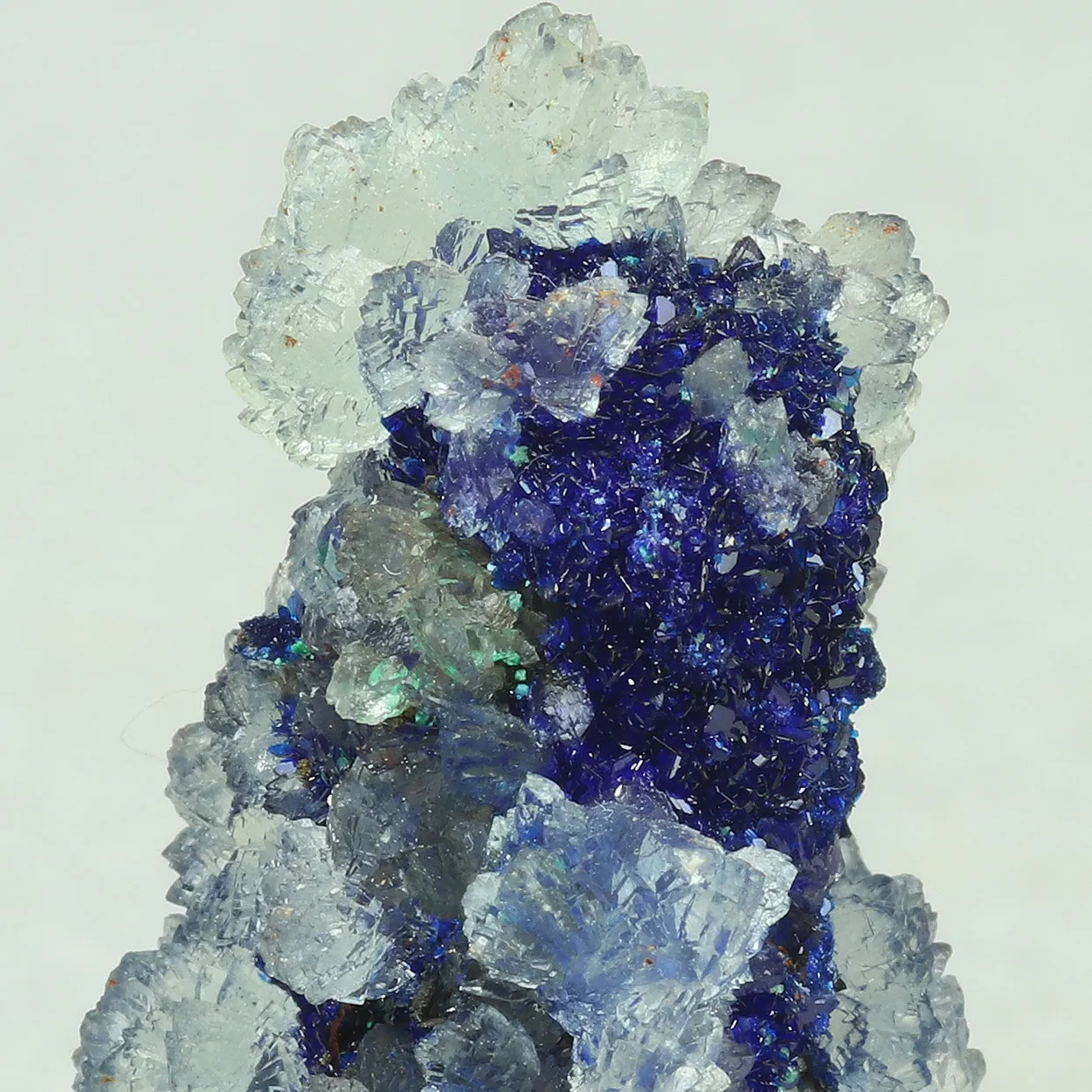 Azurite from Greece, Attica, Christiana Mine - image 2