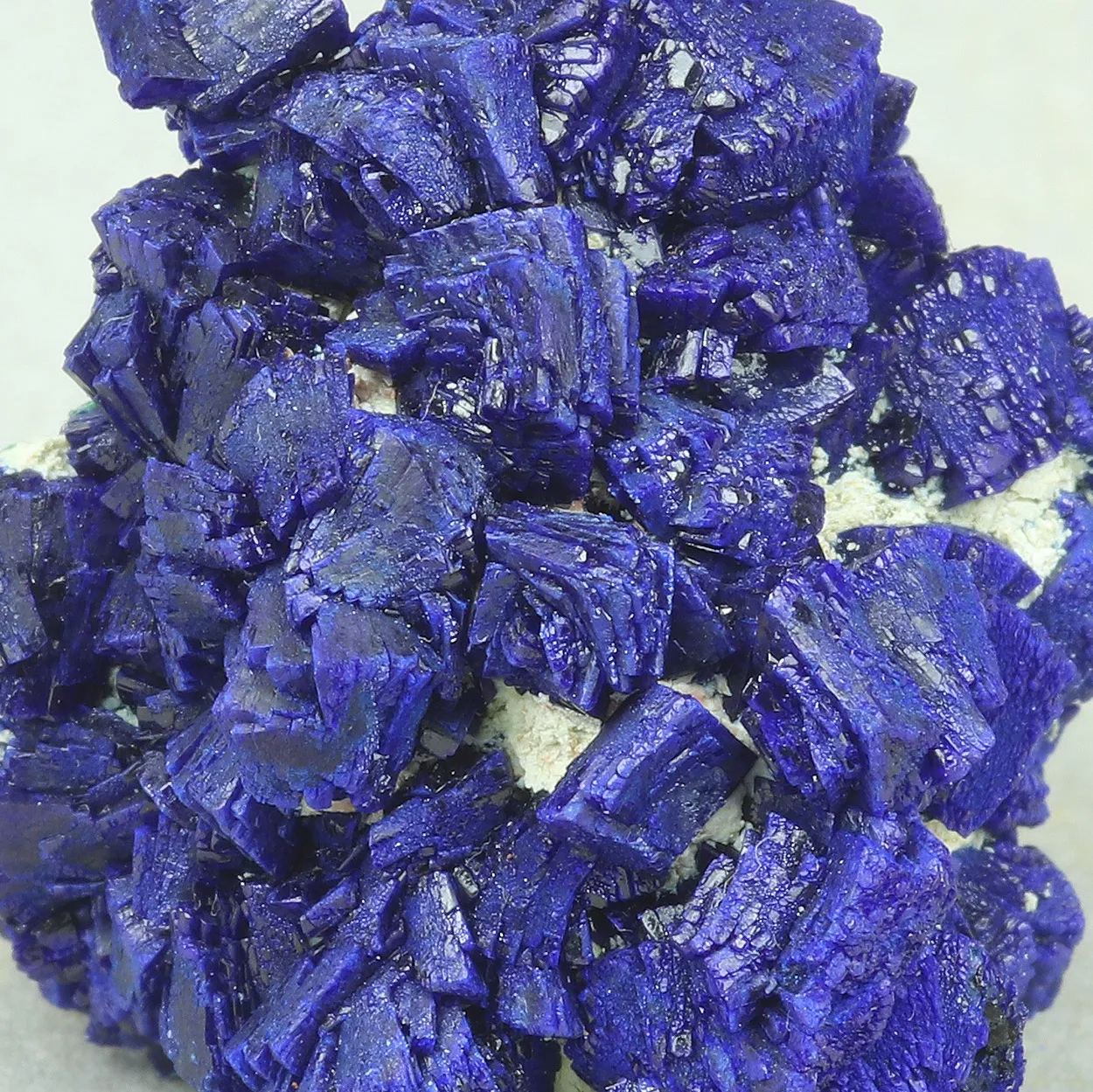 Azurite from Greece, Attica, Christiana Mine - image 2